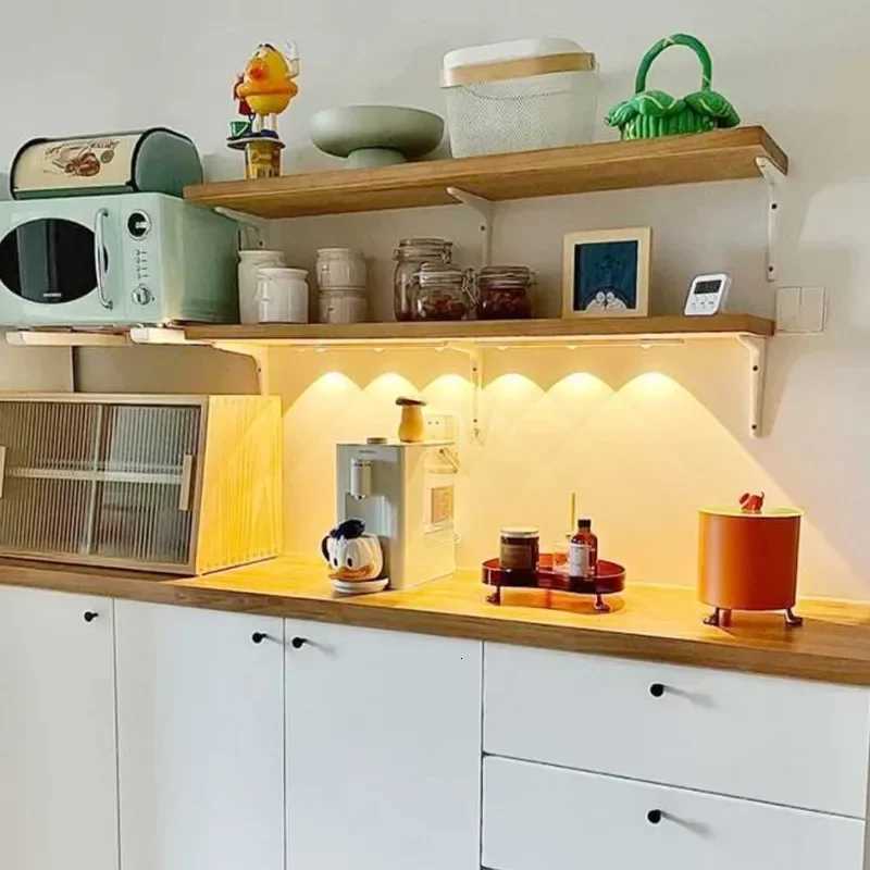 Cabinet Light USB Rechargeable Motion Sensor Ultra-thin LED Closet Light for Kitchen Wardrobe Light Fixtures 20CM/30CM/40CM M251129