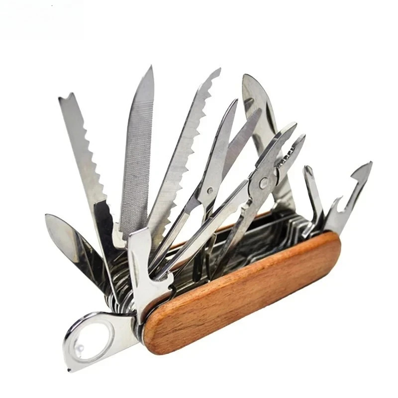 Outdoor Knife Multifunctional Stainless Steel Camping Pliers Knife Hand Tool Pocket Folding Screwdriver Portable 251129