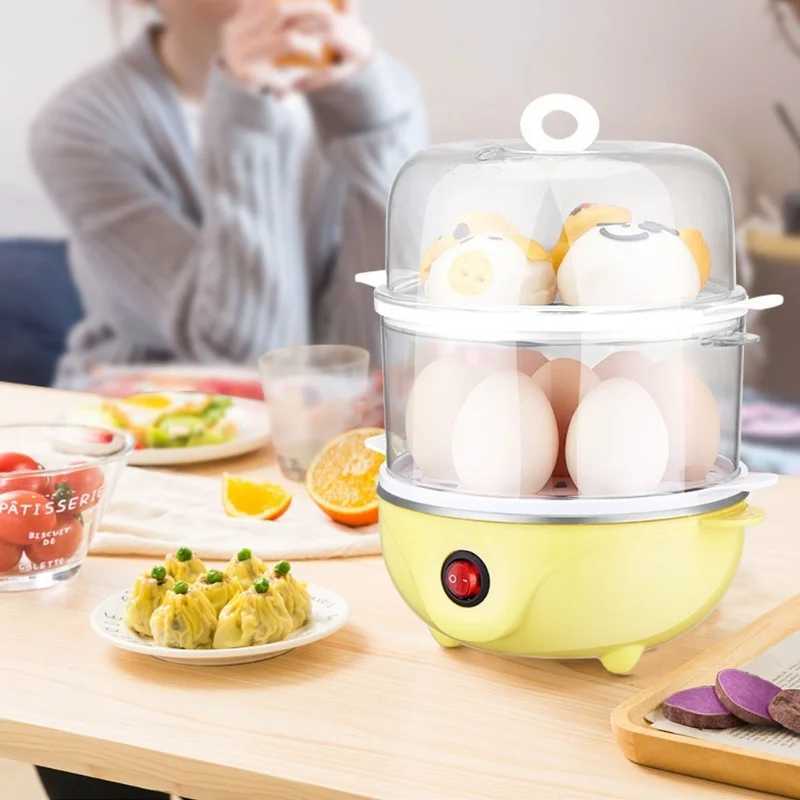 Household Mini Double Layer Egg Boiler Egg Cooking Machine Kitchen Utensils C251129