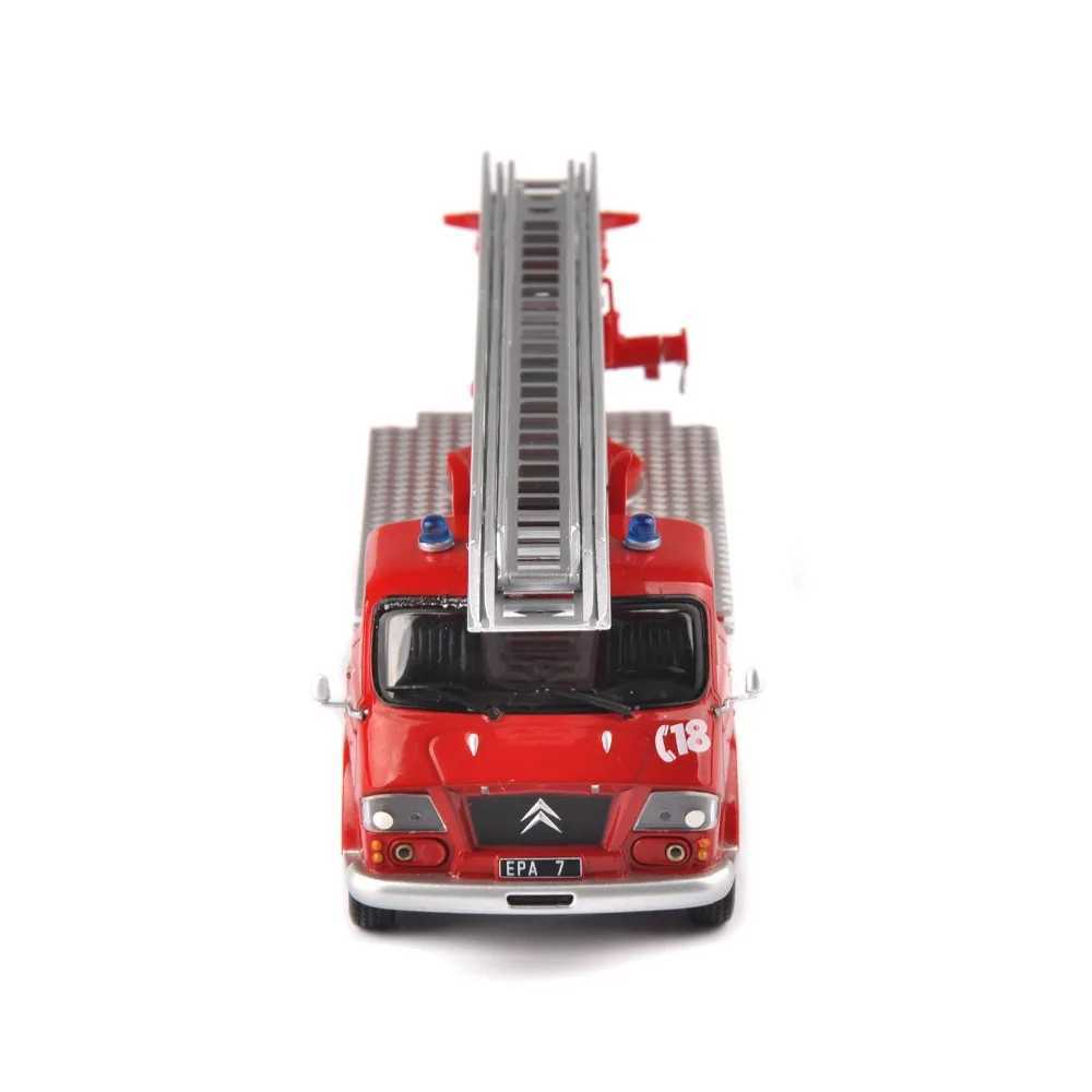 1/43 Scale Diecast Car Pompiers Vehicles Ladder Fire Truck Model Car Model Kids Toy J251129