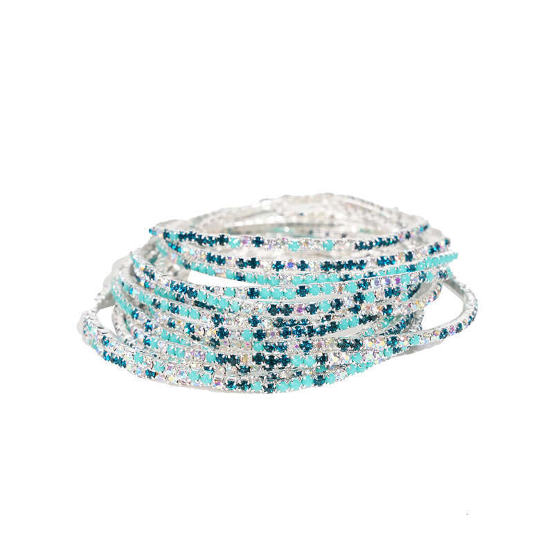 dia studded elastic colorful rhinestone highend hand decoration couple bracelet bracelet