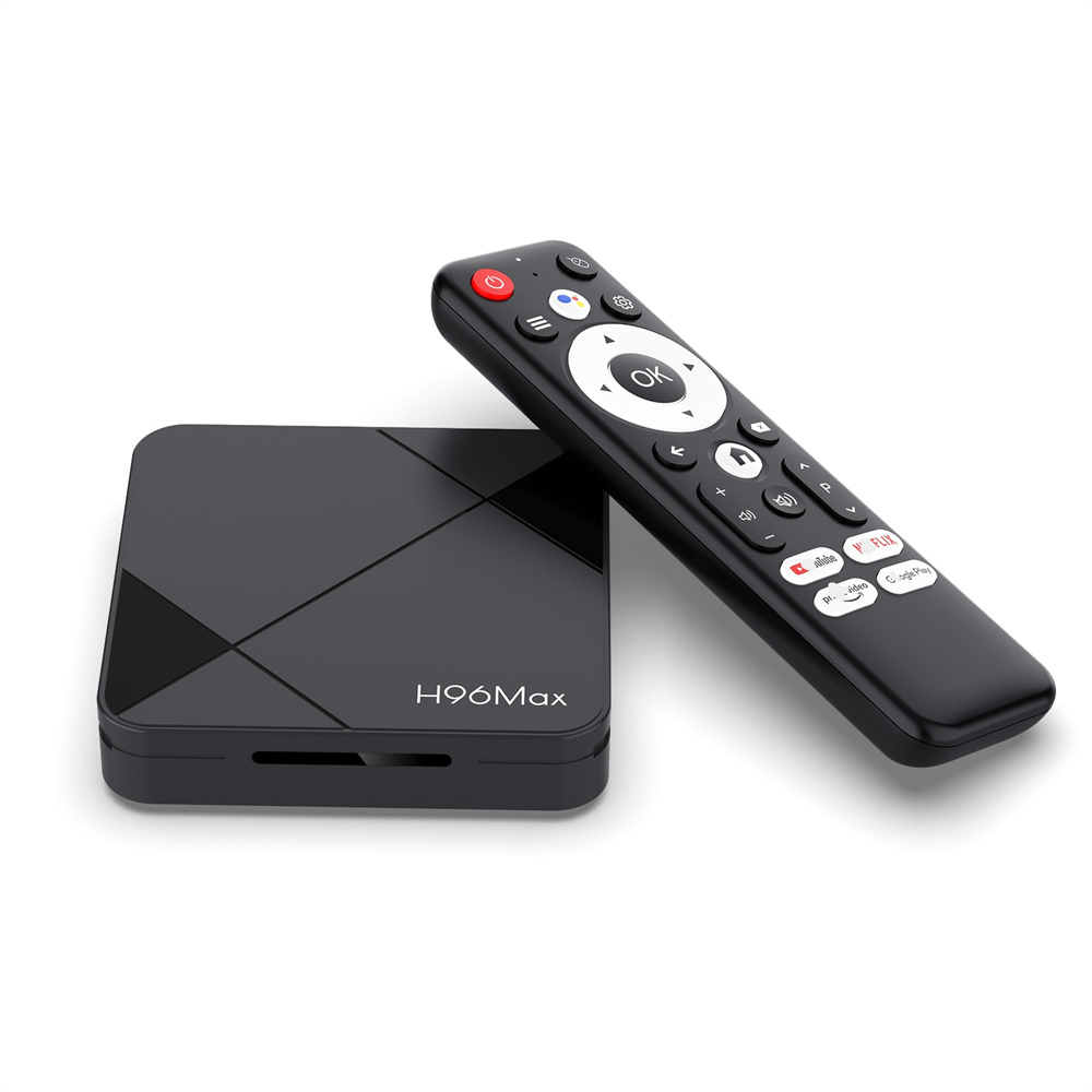 Smart TV Box H96 MAX RK3518 Android 14 Wifi6 BT5.4 BT Voice Remote Control 4K Mouse Assistant Media Player Set Top Box TV 3518