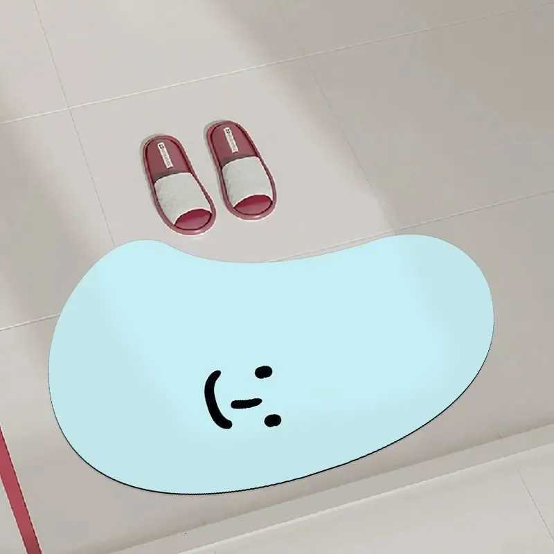 Bathro door absorbent floor mat foot mat household toilet soft diat d toilet quick drying non-slip mat H251129