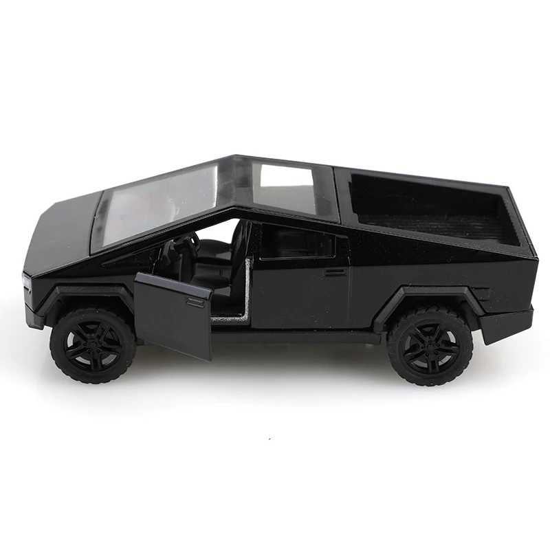 Bagged 136 scale Cybertruck pullback alloy car childrens alloy toy J251129