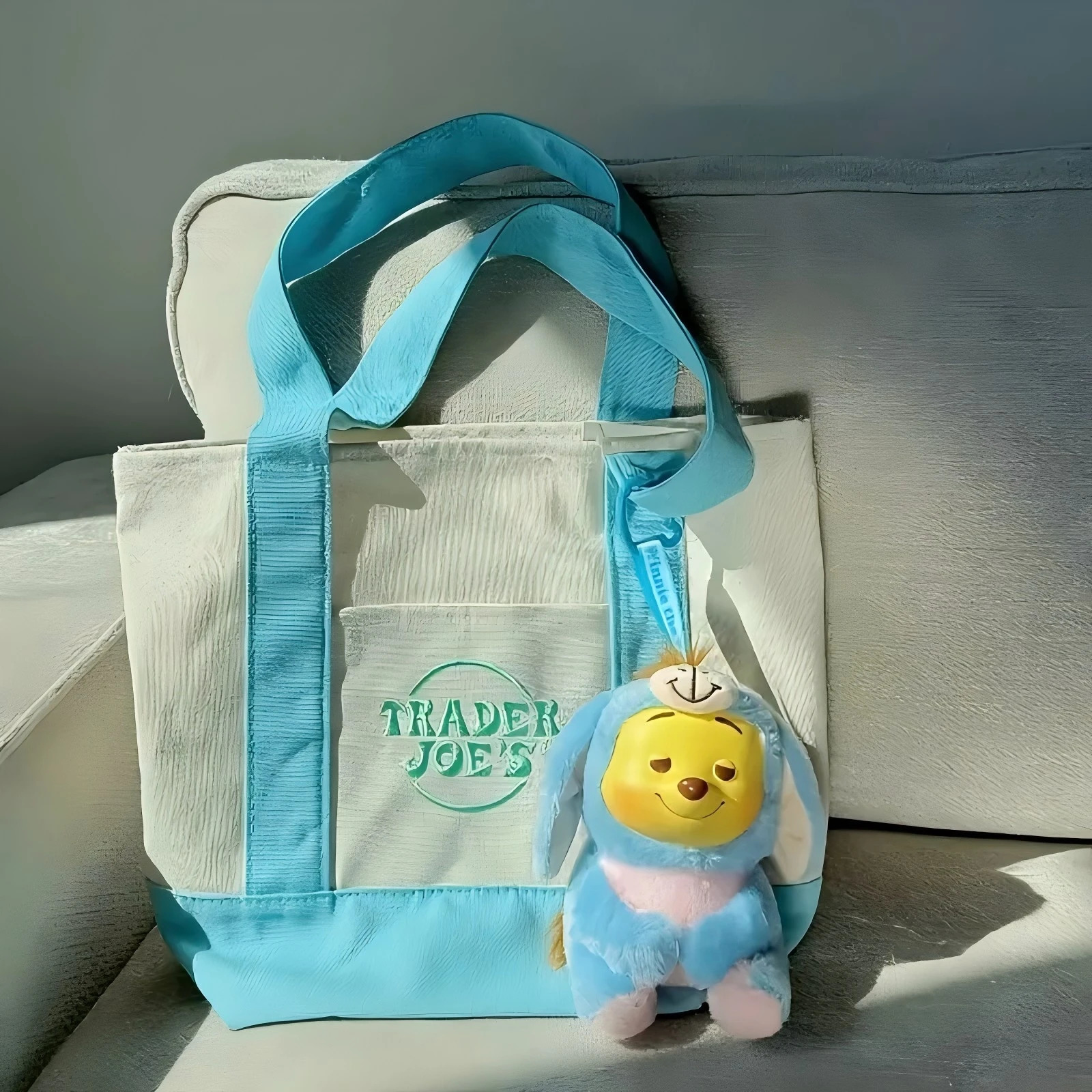 Trader JoeS WomenS Floral Tote Bag Stylish Spacious Beach Perfect For Summer Vacations Shopping Casual Outings 251129