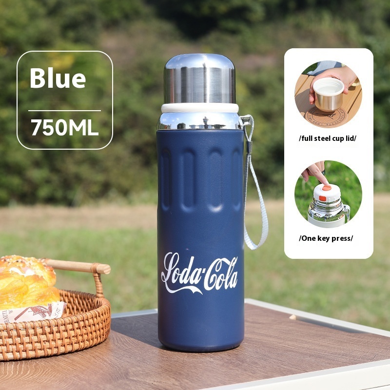 Portable tea with inner liner, women's accompanying high appearance, simple household gift, 316 stainless steel insulated cup, men's cup W26