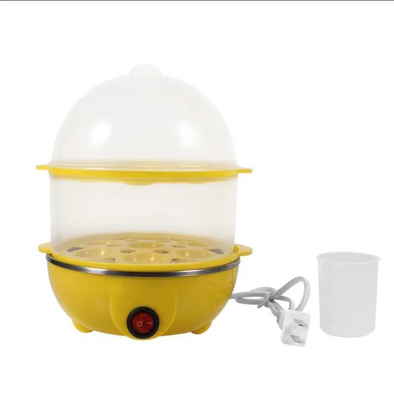 Multifunctional DoubleLayer Electric Eggs Boiler Cooker Steamer Home Kitchen Use C251129