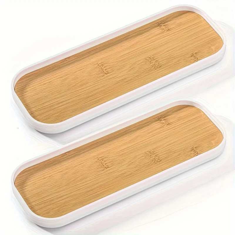 Small Bathroom Vanity Tray for Countertop Makeup Perfume Jewelry Decor Candle Keys Small Kitchen Tray for Soap Dispenser Y251129