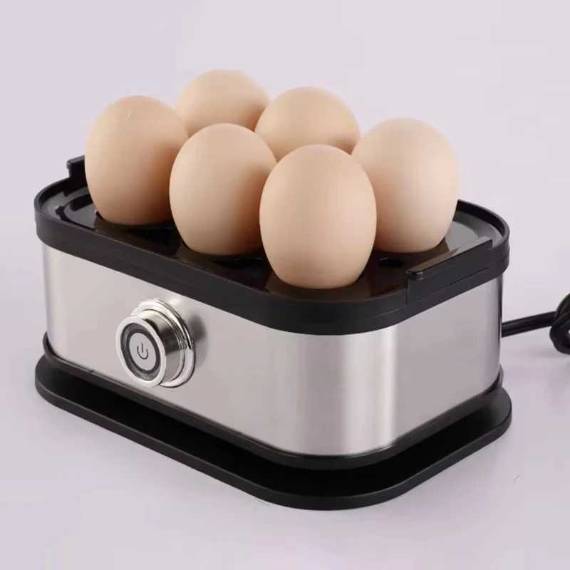 Electric Egg Cooker Breakfast Machine 6 Eggs Boiler Steamer Egg Warmer Steaming Cooker Food Warmer 110V/220V C251129