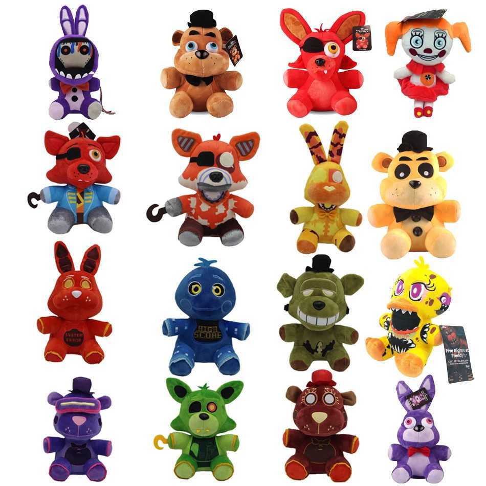 New 18 CM FNAF dys Plush Toy Stuffed Plush s Bear Rabbit Game Fnaf Plush Toys Birthday Christmas For Kids Toy Gift C251202
