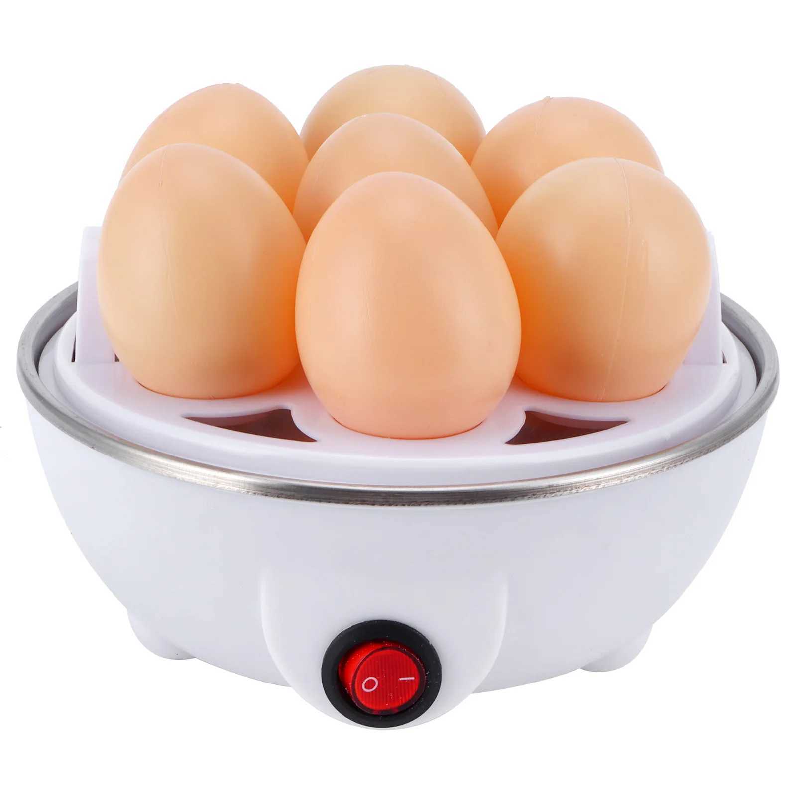 Egg Boiler Electric Eggs Boiler Multifunctional Mini Eggs Cooker Poacher for Kitchen Use C251129