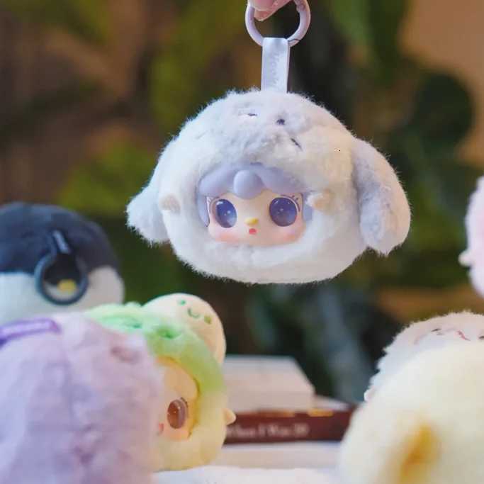 New Yooki V6 Genuine Blind Box Mini Ocean Baby Series Vinyl Pendant Doll Yooki Bag Pendant Mystery Box Collect Toy Birthday Gift Y251129