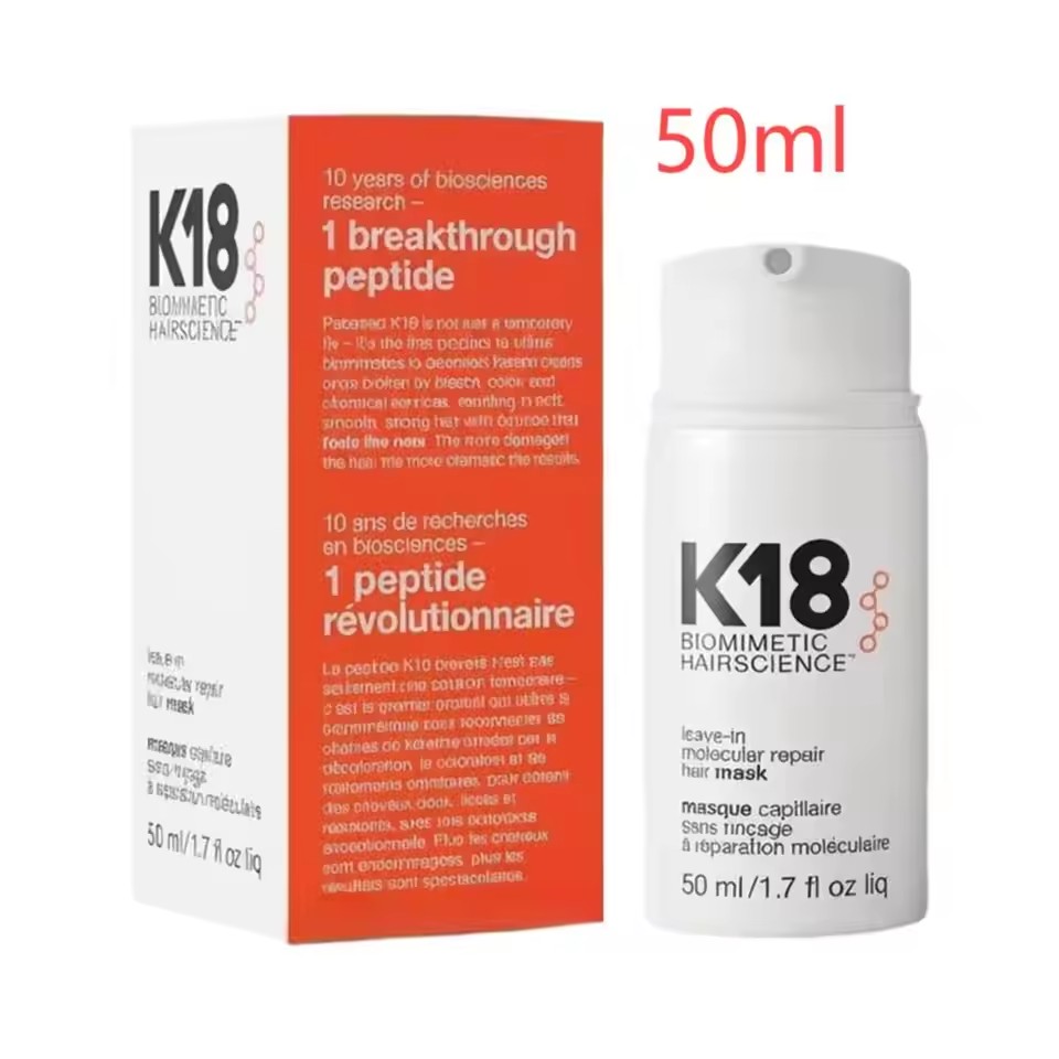 K18 Hair Treatment Leave-In Conditioner Molecular Repair Dry Hair 4 Minutes To Reverse Hair Damage Moisturize Hair Mask