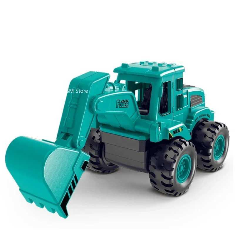 Childs Engineering Vehicle Toys Construction Excavator Tractor Bulldozer Fire Truck Models Kids Toy Mini Car Toy Children Gifts J251129
