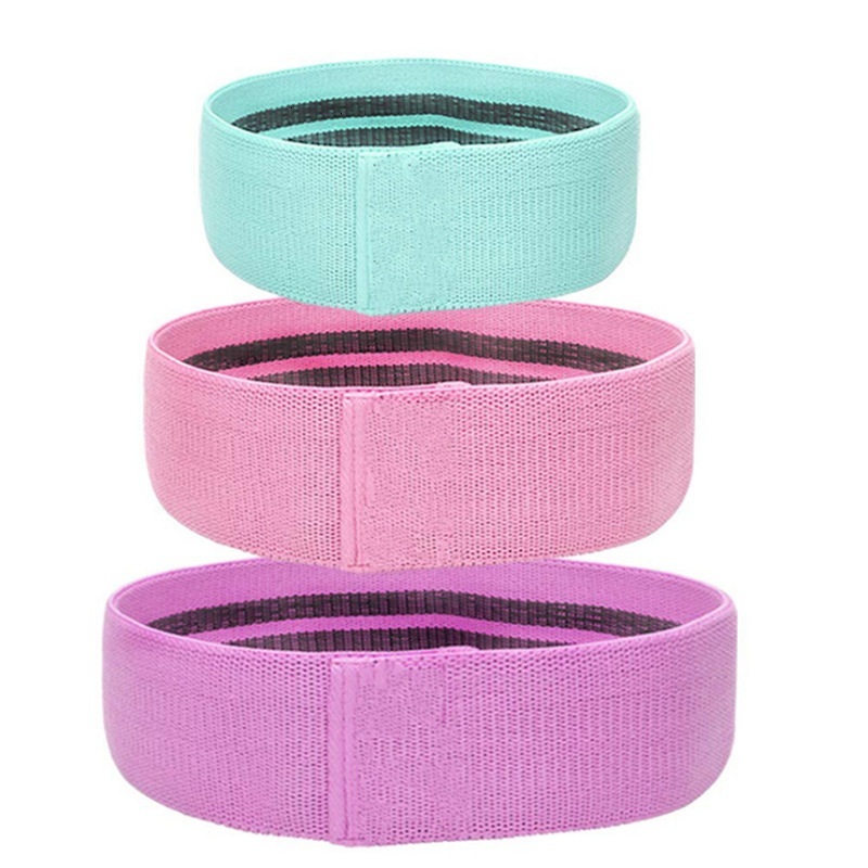 Body Sculpting Fitness Hip Circle Loop Resistance Bands Workout Exercise Belts for Legs Thigh Glute Butt Squat Bands Non-slip Design