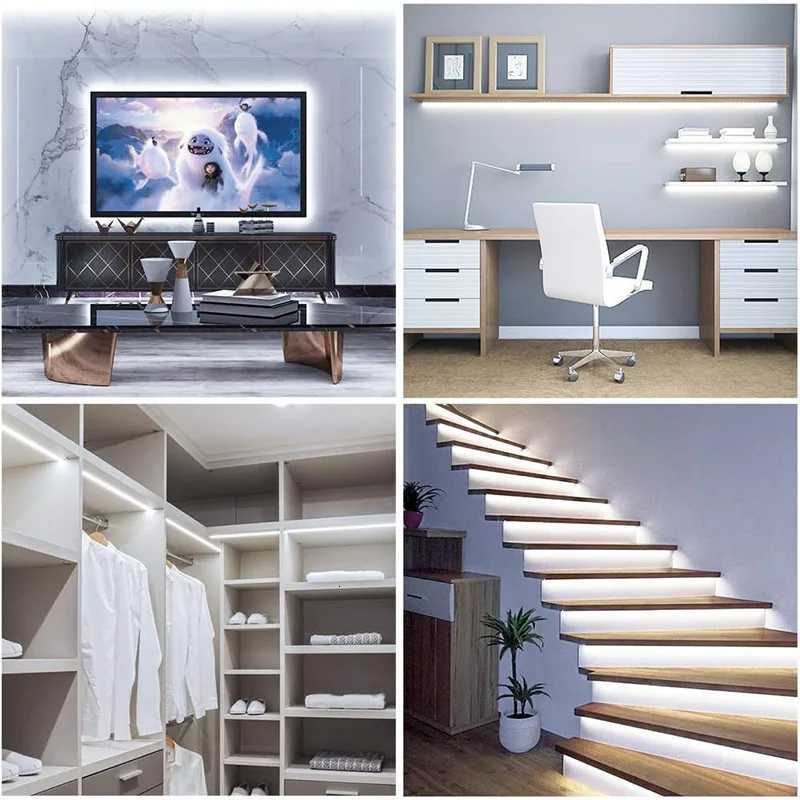 LED Strip Light 300 LEDs Super Bright RGB LED Lights Flexible Lamp Tape White Warm for Mirror Kitchen Bedroom Christmas Decor M251129