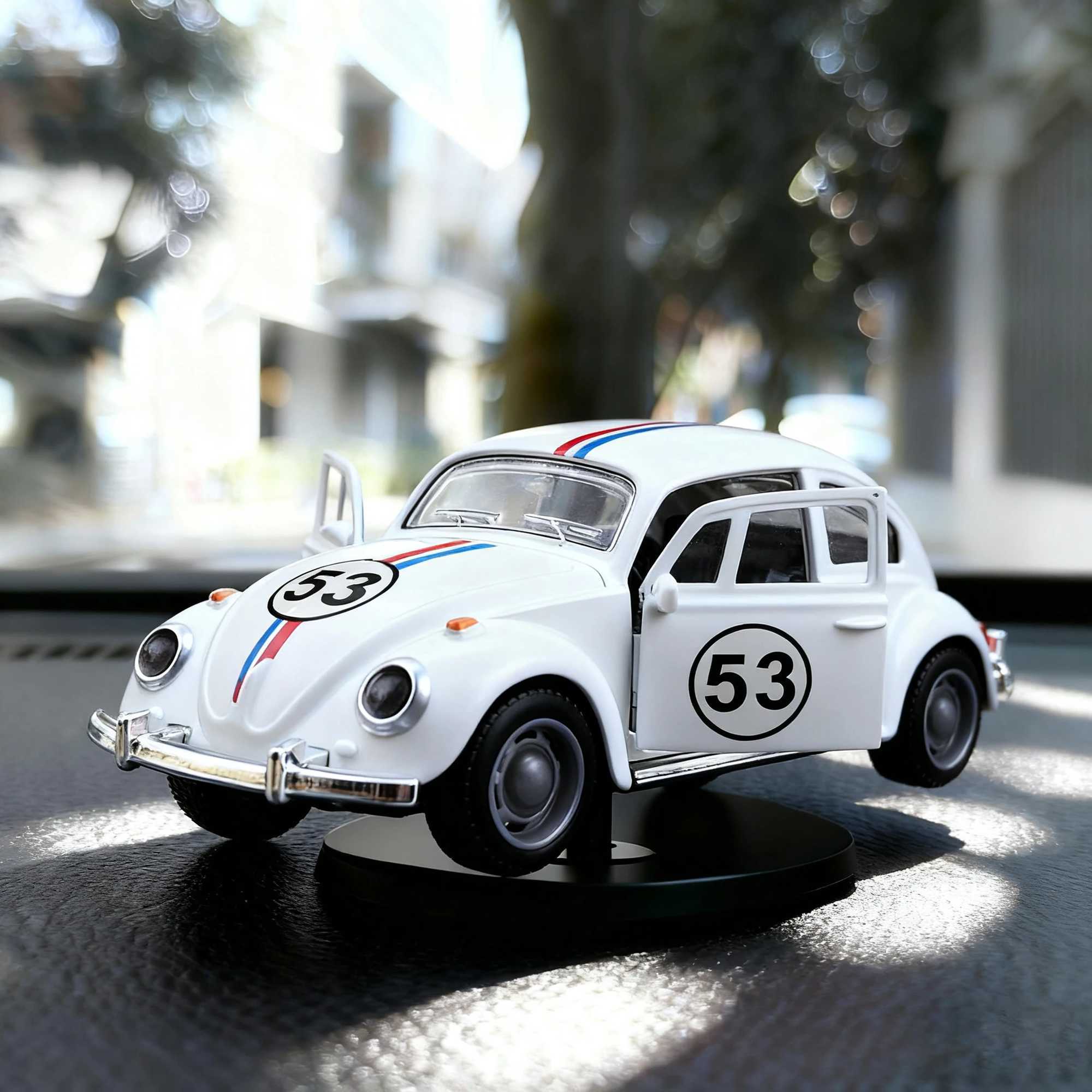 Drift Rotating Ornaments Car Toy Model For Beetle Classic Car Model Ornament Fun Child Men Gift Car Center Console Decoration J251129