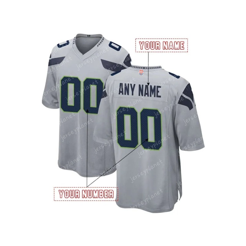 Custom Football Jersey Cooper Kupp Darnold Smith-Njigba Walker III Love 2025 Rivalries Embroidered Letter Number Design Polyester for gift