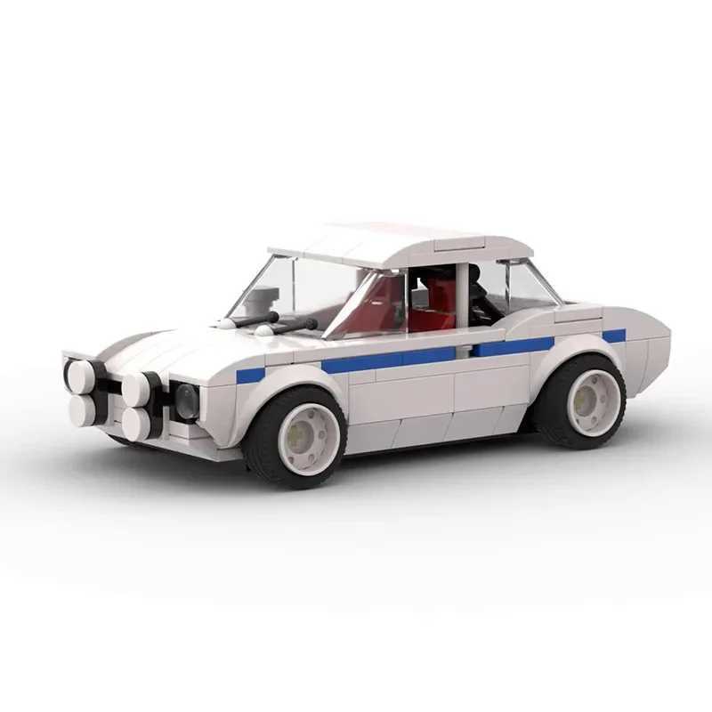 MOC MK1 Escort Building Blocks Super Sports Vehicle Cars Bricks Set DIY Model Assembly Toys For Kids Boy Gift J251129