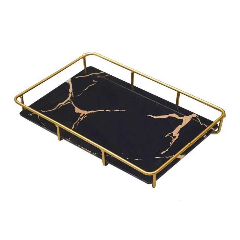 New Light Luxury Style Bathroom Toilet Washbasin Cosmetic Box Storage Rack Storage Rack Washbasin Desktop Tray Storage Items Y251129