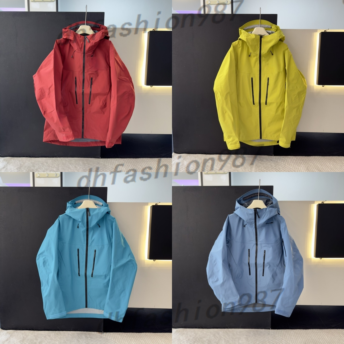 Designer Men Jacket Three Layer Outdoor zipper jackets Waterproof warm Jackets For sports Women SV/LT GORE-TEXPROS Jacket Male Casual Lightweight Hiking