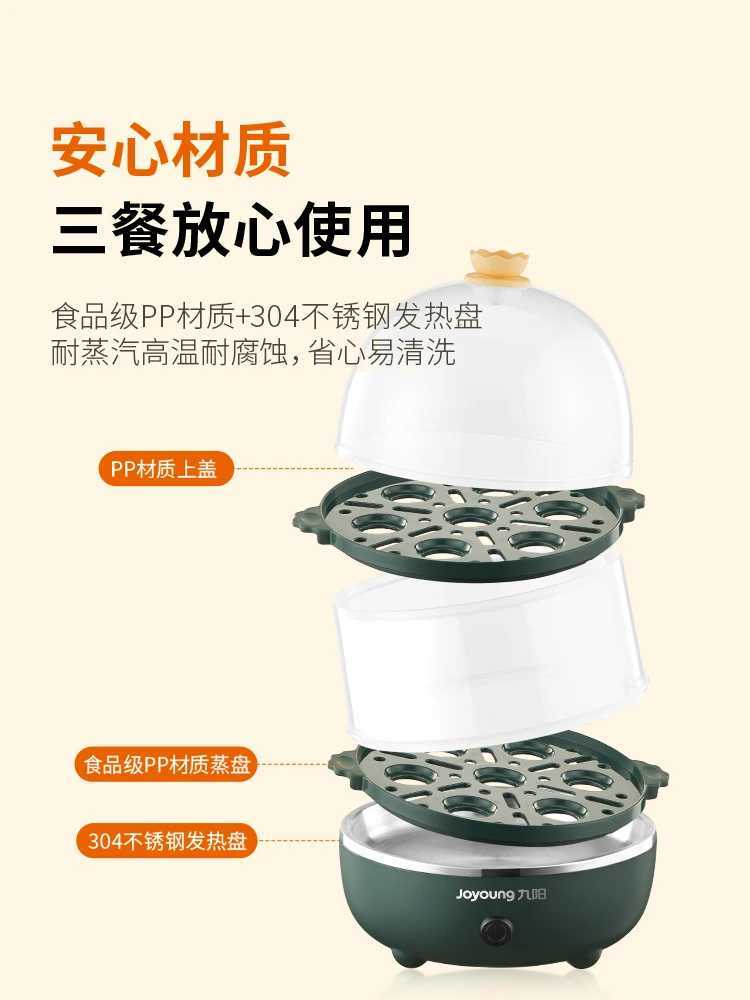 Boiled Egg Steamer Home Dormitory Small Multifunctional Mini Breakfast Artifact Boiled Egg Food Grade Material new style C251129