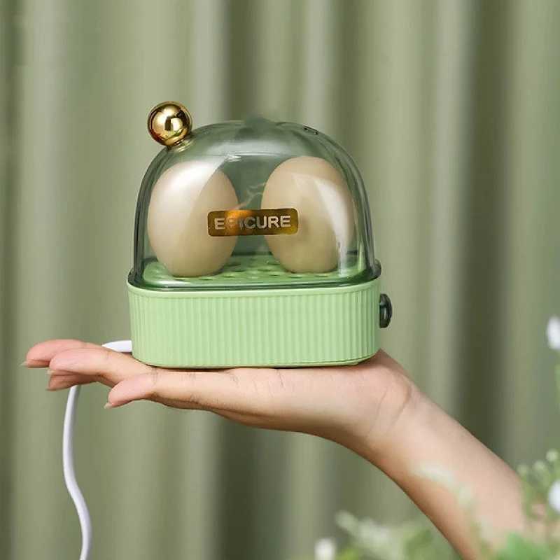 120W Electric Egg Boiler Egg Cookers 2 Eggs Portable Food Steamer Poacher Automatic Power Off Mini Breakfast Machine 220V C251129