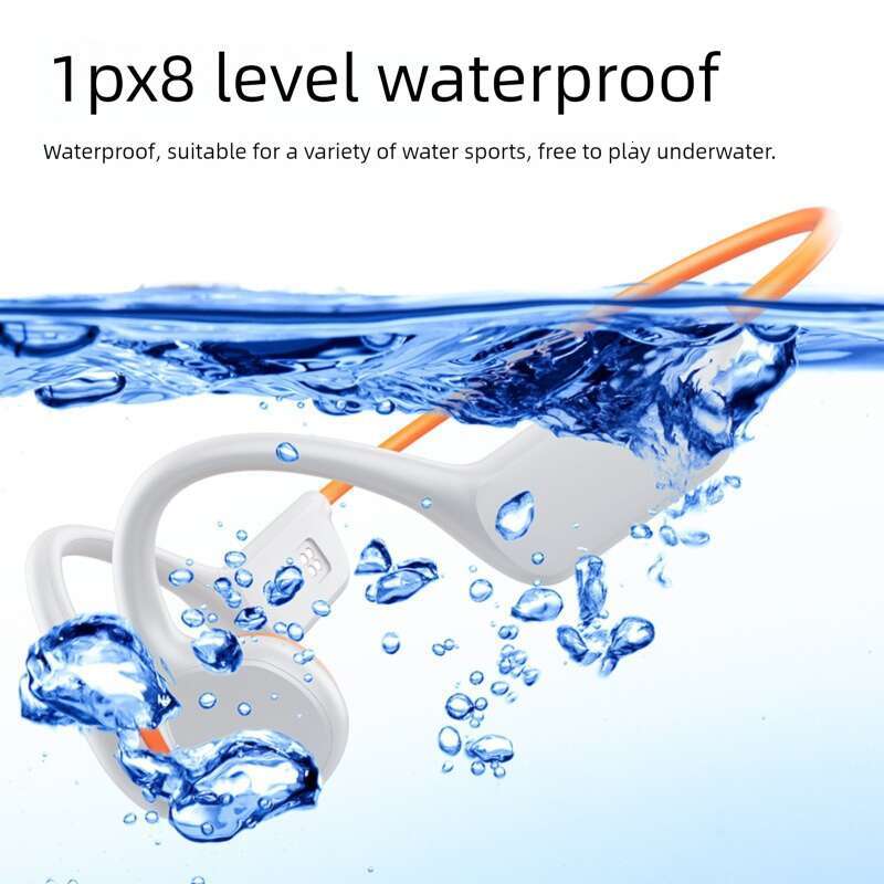 Famous Brand Cross Border Swimming Listening To Songs With G Memory Long Battery Life Bone Conduction Wireless Bluetooth Headphones