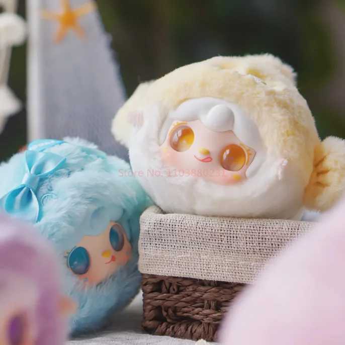 New Yooki V6 Genuine Blind Box Mini Ocean Baby Series Vinyl Pendant Doll Yooki Bag Pendant Mystery Box Collect Toy Birthday Gift Y251129