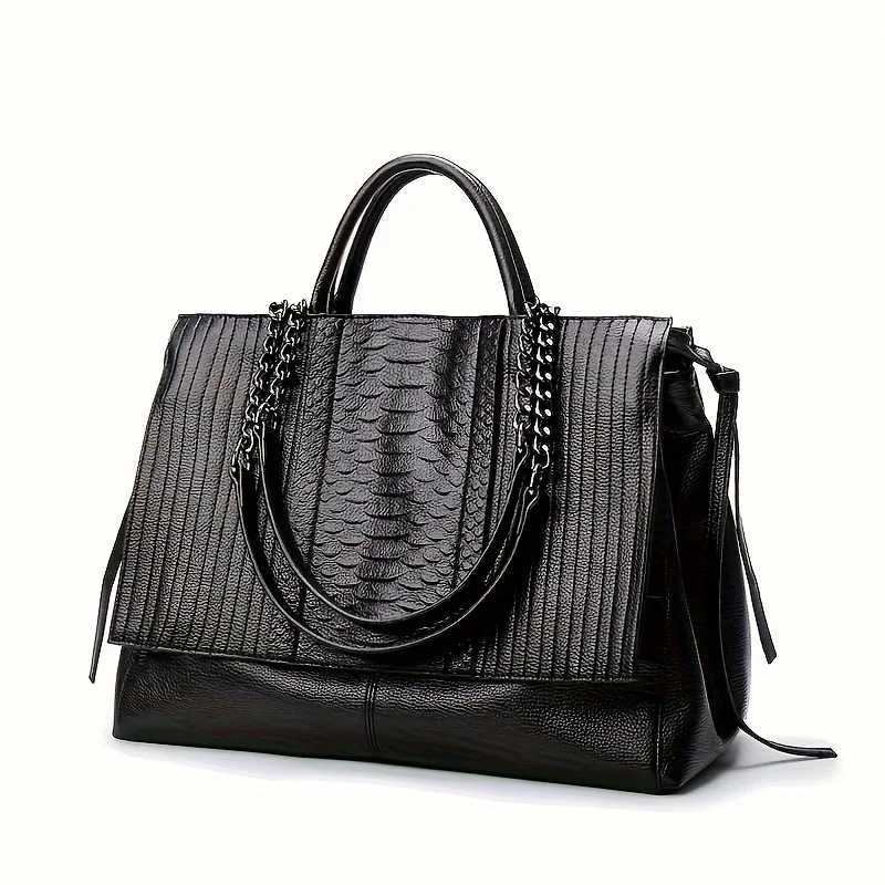 Large-capacity Western womens bags light-luxury shoulder bags work and business bags and travel bags K251128