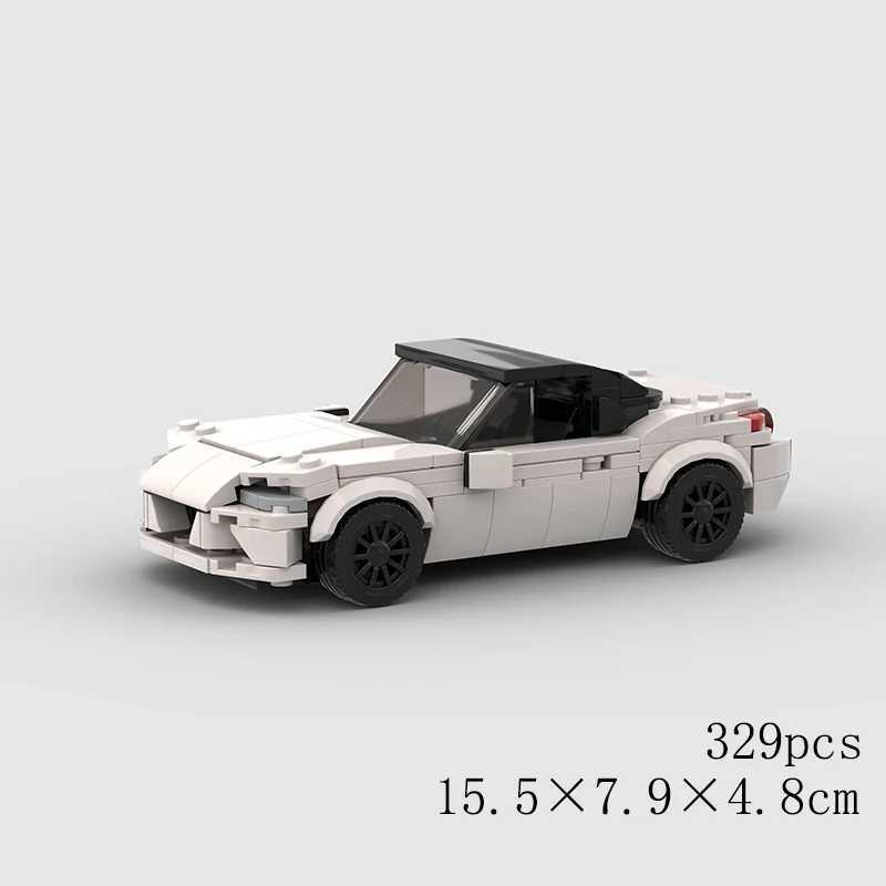 MOC Speed Car Racing SUV Pickup GT500 G63 R8 RX7 Vehicle model Building Block Super Race brick Toy City Technical rally sport J251129