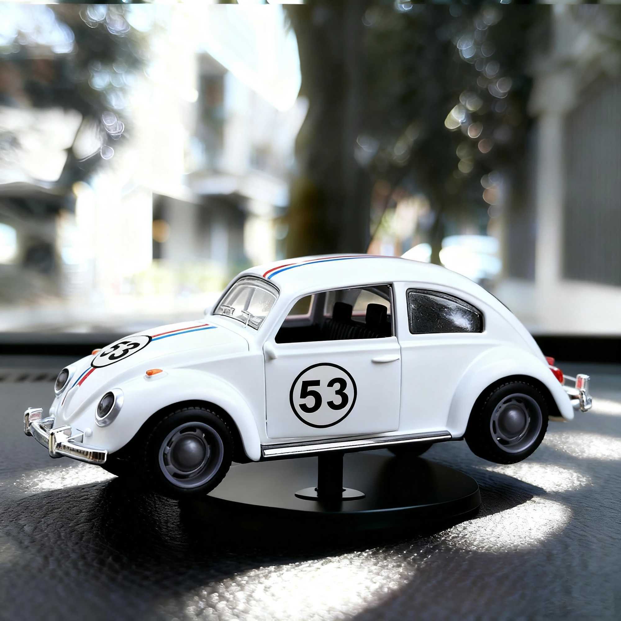 Drift Rotating Ornaments Car Toy Model For Beetle Classic Car Model Ornament Fun Child Men Gift Car Center Console Decoration J251129
