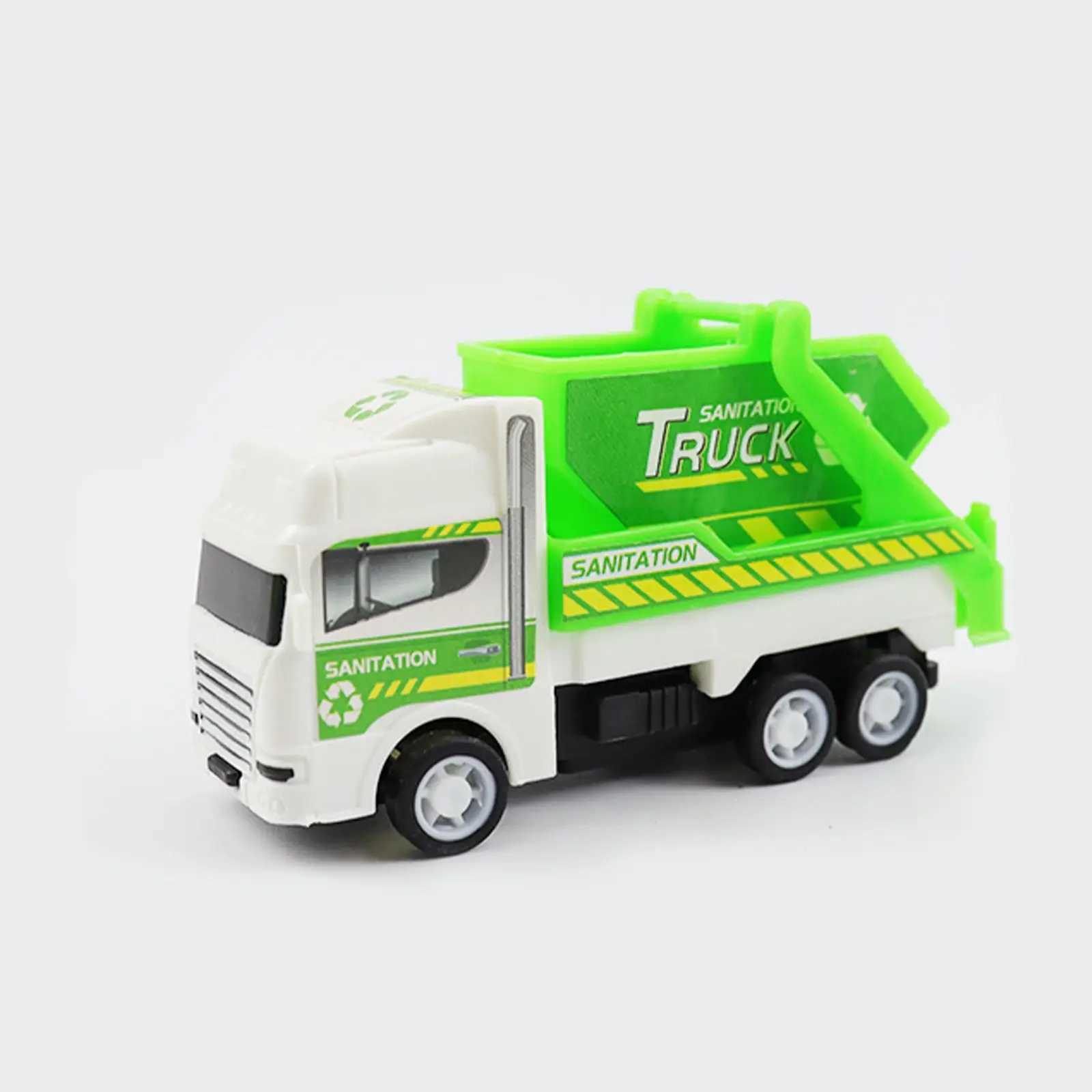 1pc Kids Toys Car Inertia Sanitation Truck Pull Back Plastic Model Engineering Vehicle Fire Engine Boys Toys For Children G L8y6 J251129