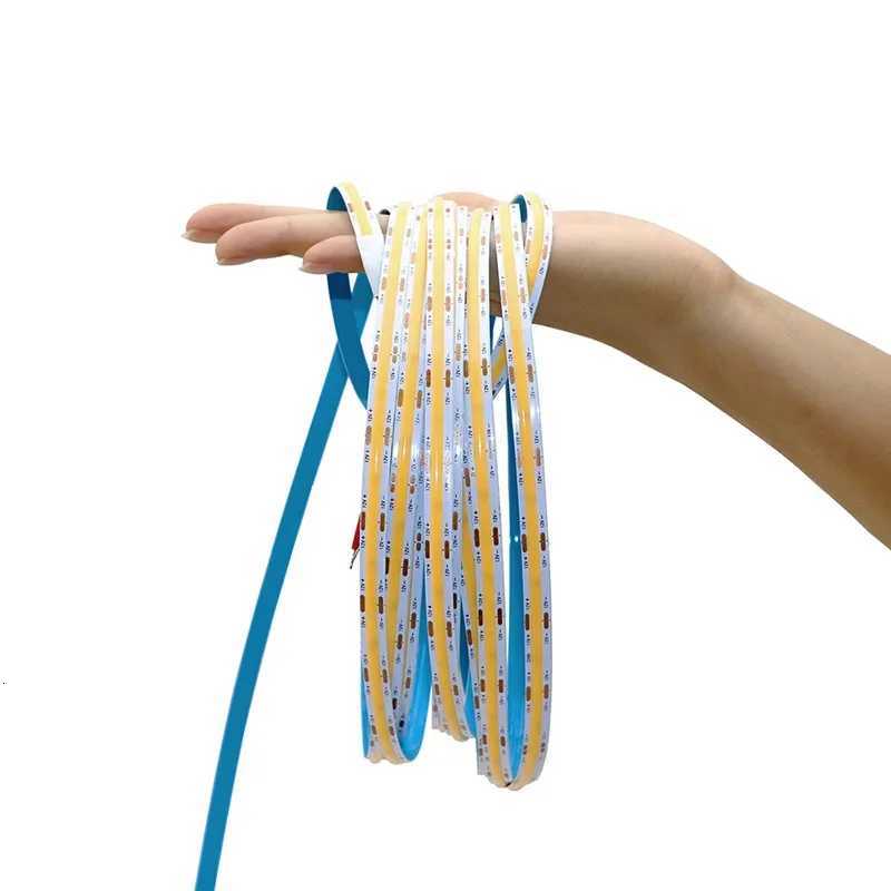 320leds 480leds COB Strip LED Light Bar 12V 24V Warm White Red Mars Green Ice Blue Golden Yellow Pink Home Soft LED Light Strip M251129