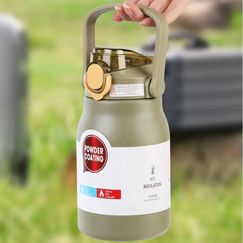 13L/17L Large Capacity Bottle Stainless Steel Thermal Thermo Water Portable Vacuum Mug Thermos Insulated Cup Tumbler S251128 W260226