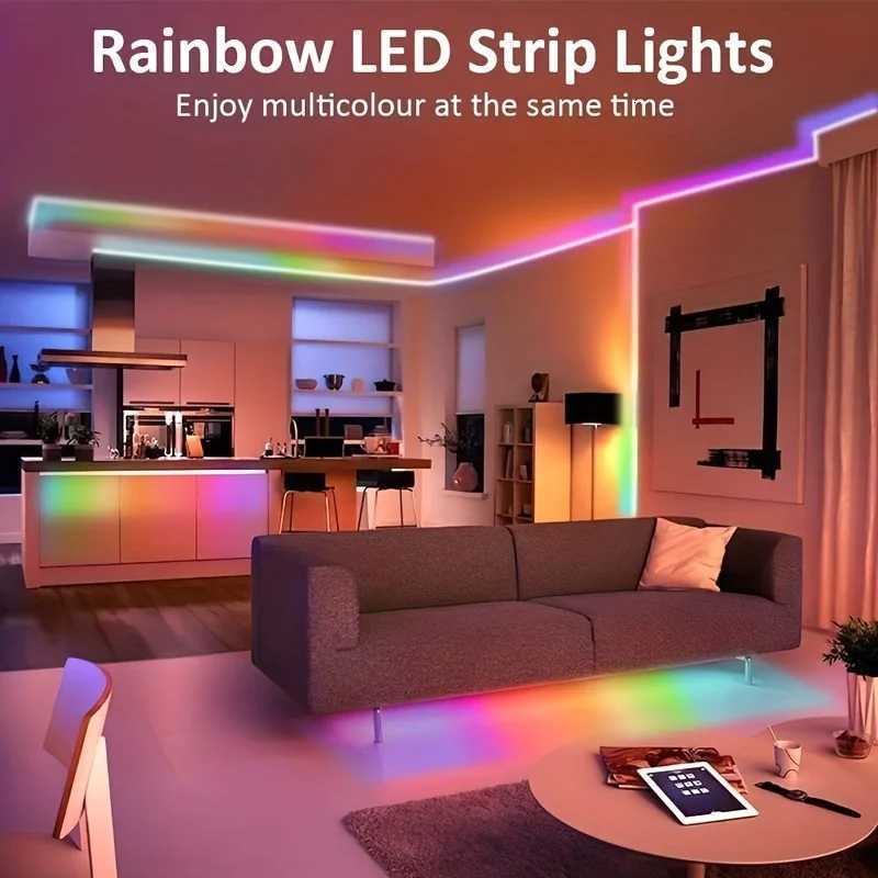 WS2812b RGBIC Led Dream Strip Bluetooth/Tuya Led Strip Lights TV BackLight 5M 10M 20M 30M Led Tape Flexible Ribbon For Room Deco M251129