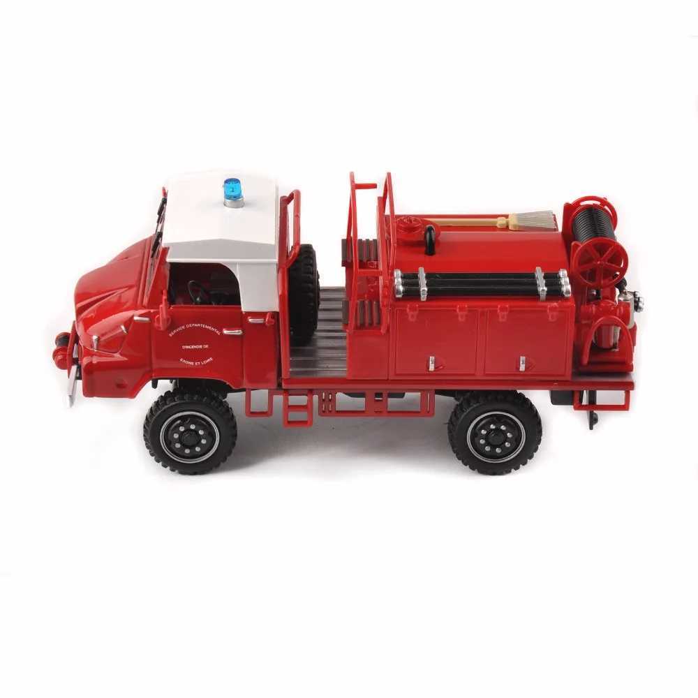 1/43 Scale Collection Fire Engine Truck Model Vehicle Toy Gift Mini Car Model Toys Kids Toy J251129