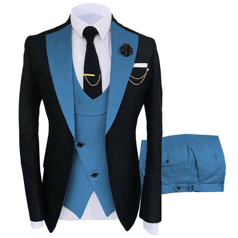 designer mens suit set high quality business formal dress wedding dress slim fit suit set