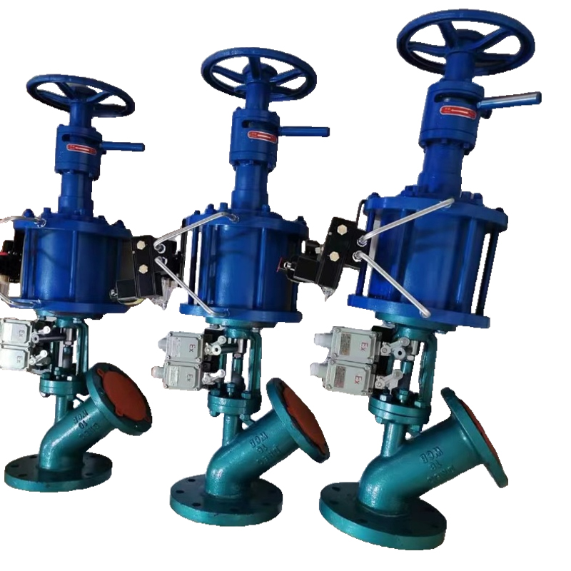 Heavy-Duty Hand Wheel Lift Display Fluoropolymer Discharge Valve