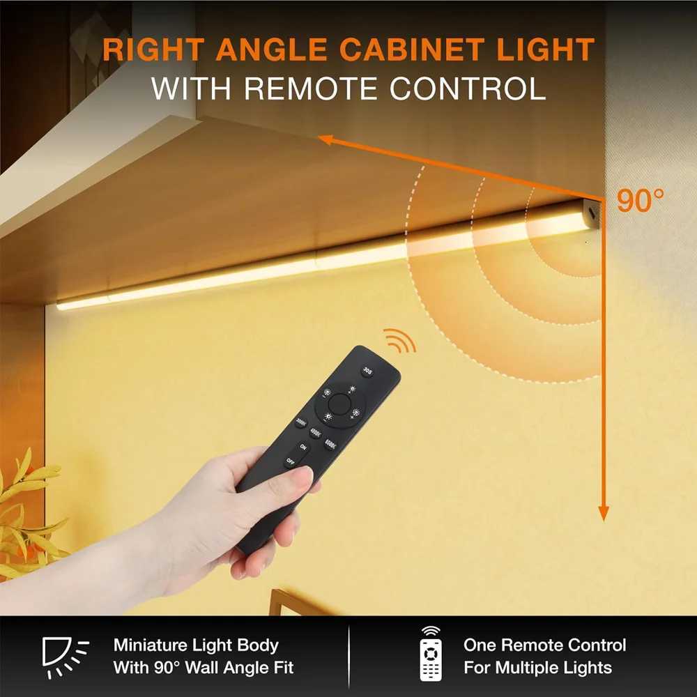 30cm TypeC Rechargeable Motion Sensor Led Lamp Wireles CCT LED Night Light Kitchen Wardrobe Cabinet Lighting Staircase Backlight M251129