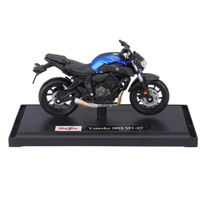 Maisto 118 yamaha MT-07 2018 genuine motorcycle static model die cast car collectible gift toy juguetes toy car J251129