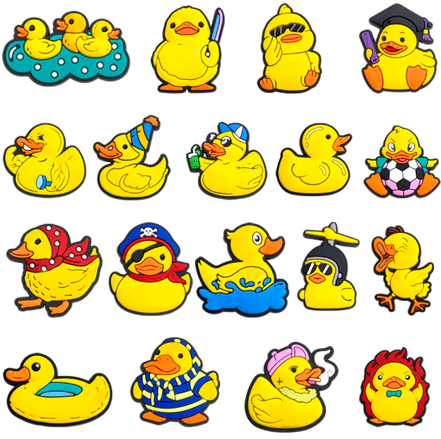 cute cartoon animal shoe charms clog shoe flowers garden decoration buckle shoe part accessories pin