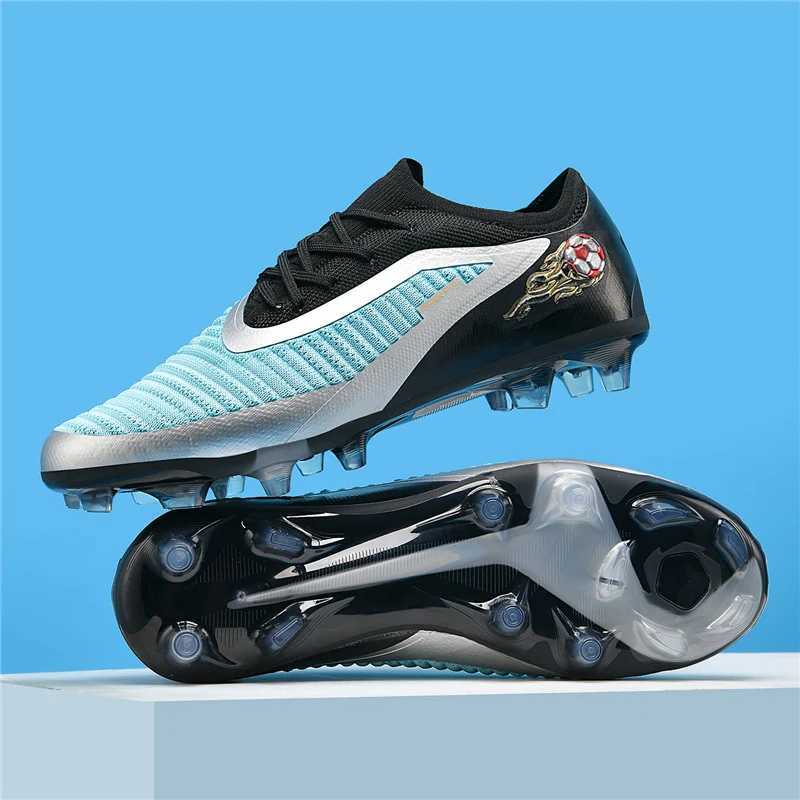 Men Football Boots Outdoor Sport Boys Long Spikes Training Cleats Soccer Shoes Adult Non Slip Breathable Match Comfortable J251129