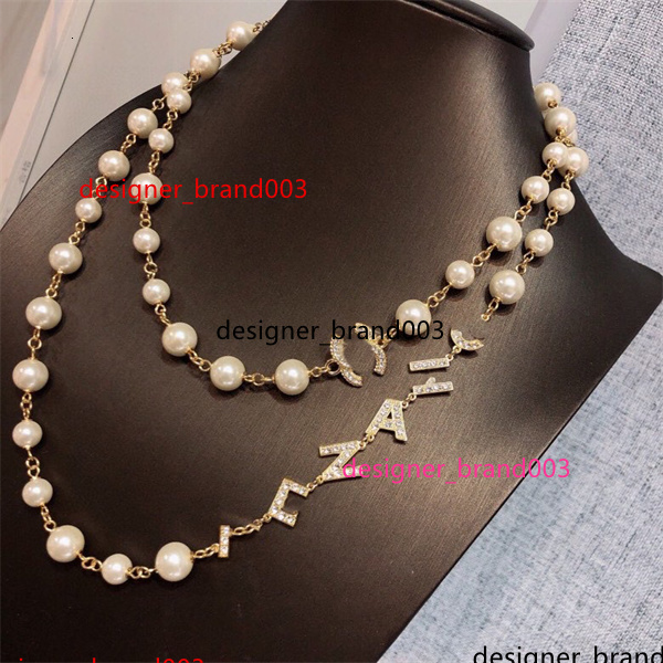 Womens sweater chain Pendant Necklaces ccity brand jewelry designer luxury C autumn and winter Choker pearl long-chain 6234 channeljewlerys ccitys channels 8DUM