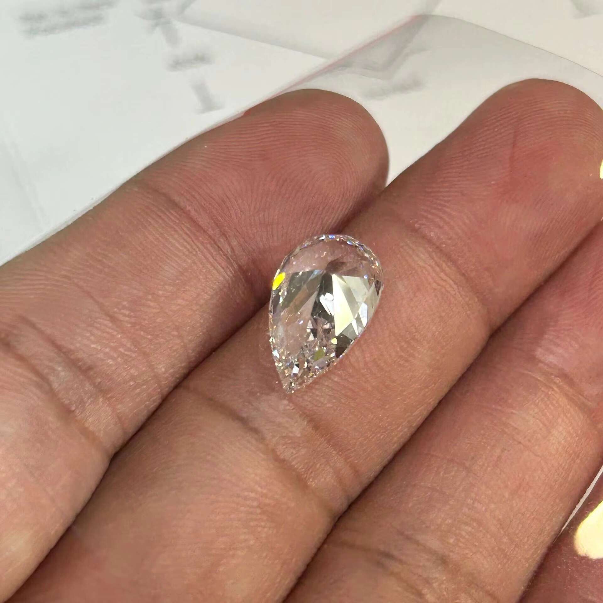 IGI Certified DEF VVS 2CT Lab Grown Diamonds Oval Brilliant Cut CVD HPHT Loose Diamonds