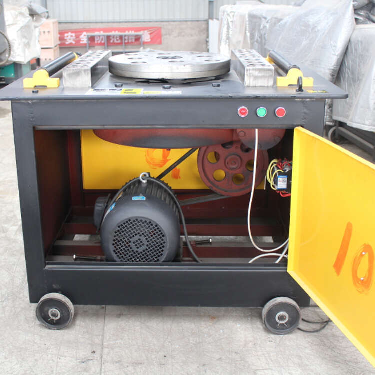 Compact Steel Bar Bending Machine with Limit Switch and Quality Assurance for Small-Scale Metal Forming