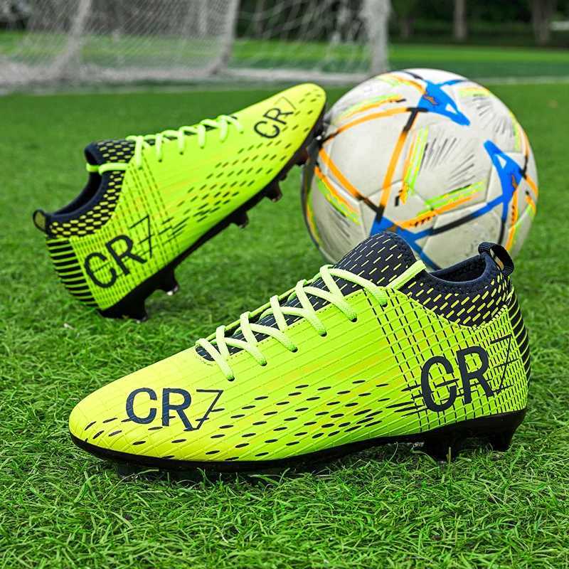 2025 New Men Soccer Shoes Unisex Drop Shipping Football Boots Breathable Sports Cleats Professional Outdoor Ultralight Non-slip J251129