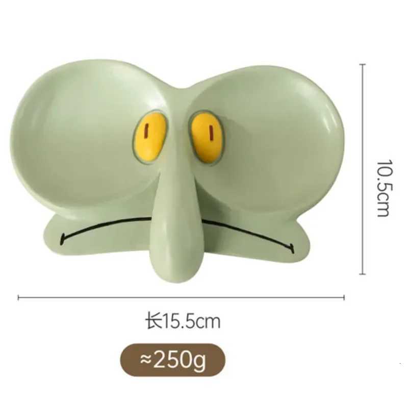 Cartoon Tray Sponges Baby Octopus Brother Glasses Frame Jewelry Box Storage Tray Decoration Cute Office Desktop Decorative Tray Y251129