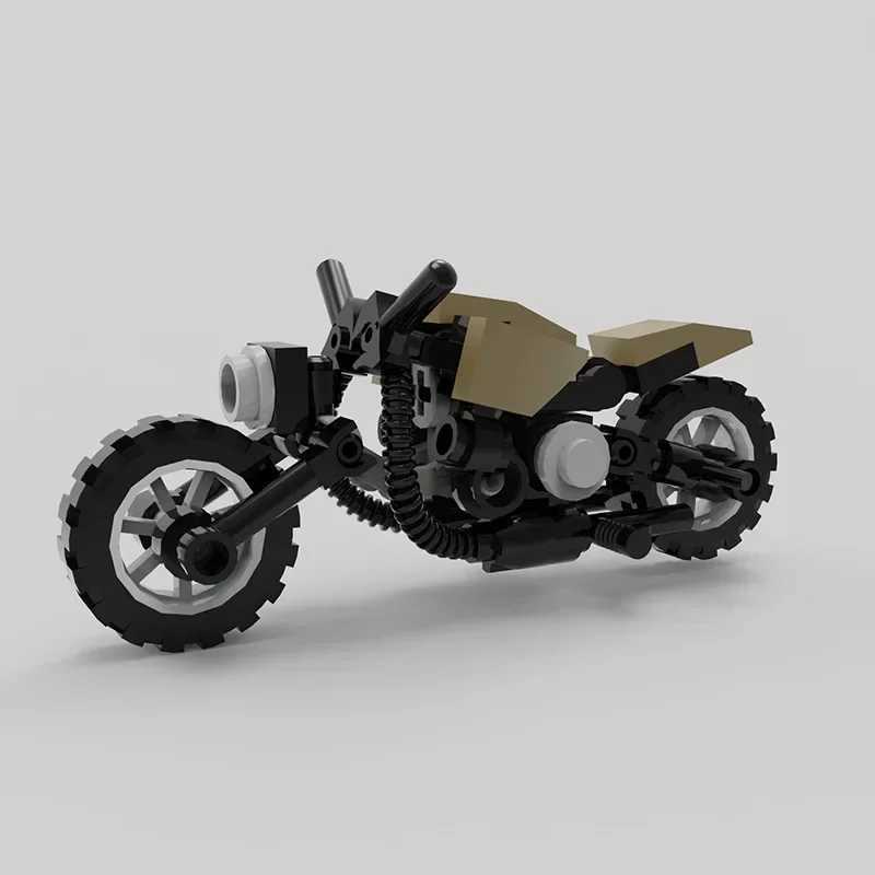 Speed Series Mini Vintage Motorcycle Building Blocks MOC Bike Vehicle Racing Small Particle Assembly Model Kid Toy Birthday Gift J251129