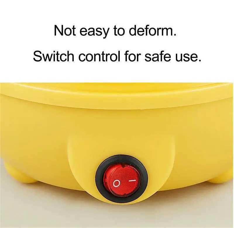 Home Kitchen Cooking Tool 7-Egg Capacity Egg Cooker Chicken Shaped Egg Boiler Eggs Steamer Appliance Utensil C251129